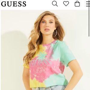 Guess cropped tee